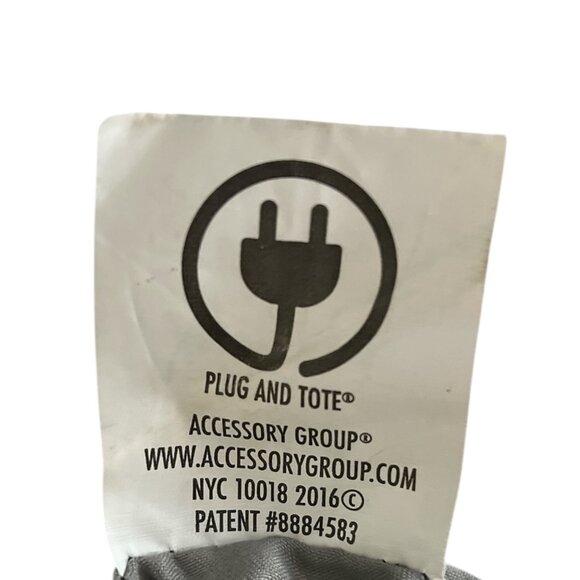 Plug and Tote Black Studded Wristlet Clutch Bag – Faux Leather 2016 - Picture 4 of 5